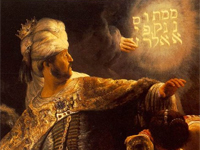 Rembrandt's 'Belshazzar's Feast' (1635)